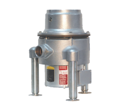 Master Disposers B5-O 10 5/8" Dia. Gray Cast Iron Housing Offset Chamber "B" Series Food Waste Disposer - 5 HP 3-Ph