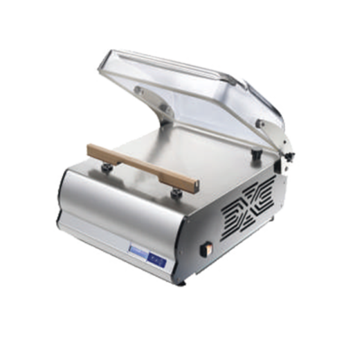 Univex VP50N21 23.9" W x 25.1" D x 16.5" H Single Chamber Countertop AISI 304 Stainless Steel Construction Vacuum Packaging Machine - 120 Volts - 1-Phase