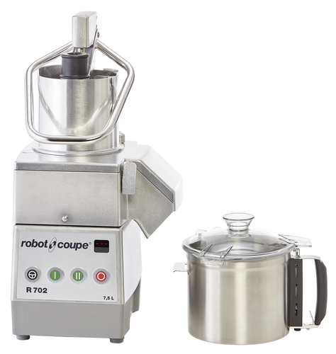 Robot Coupe R702 7.5 L. Stainless Steel Bowl with Handle Combination Food Processor