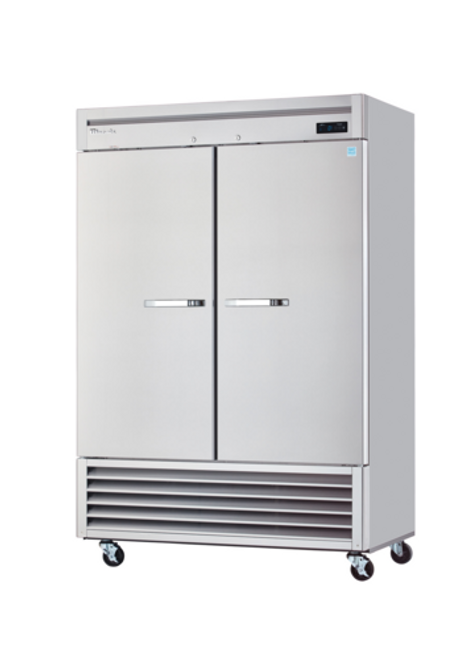 Blue Air BSF49-HC 49 Cu. Ft. All Stainless Steel 2 Section Freezer - 115 Volts