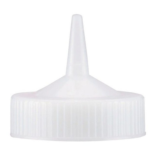 Vollrath 4913-13 Clear Standard Wide Mouth Squeeze Bottle Replacement Cap