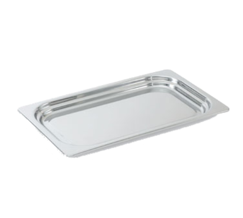 Vollrath 8230405 6.3 Qt. Stainless Steel Full Size Miramar Plain Food Pan
