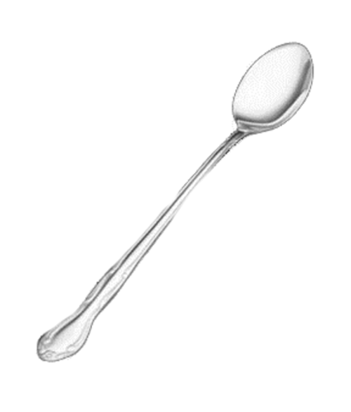 Vollrath 48154 7 5/8" Stainless Iced Tea Spoon Matte Finish THORNHILL Heavyweight Imported Flatware