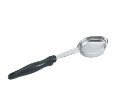 Vollrath 6412520 5 Oz. Stainless Steel Nylon Handle Coded Black Heavy Duty Solid Oval Bowl Spoodle
