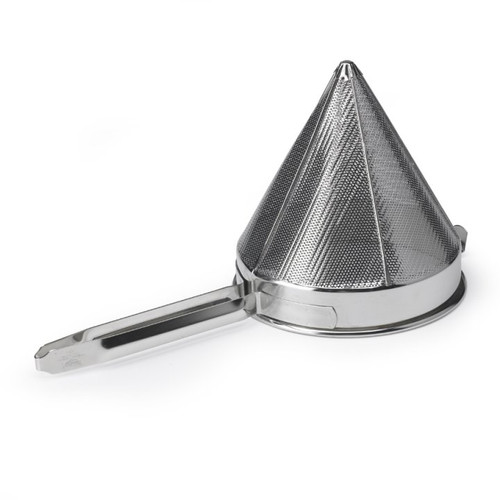Vollrath 47166 8" Diameter x 8" Deep x 10" Handle 1/16" Perforations Stainless Steel Fine Mesh with Bowl Clip Permanently Welded Handle Imported China Cap