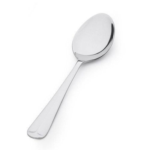 Vollrath 48100 6" Stainless Teaspoon Satin Finish Handle QUEEN ANNE Heavyweight Imported Flatware