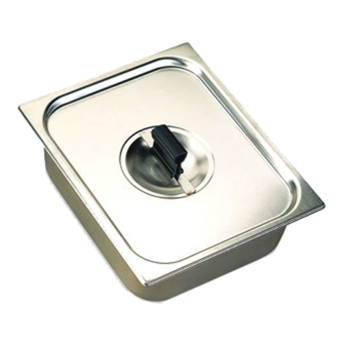 Vollrath 52970 2" x 7/8" x 1-5/8" Insulated Plastic Handle Clips on Stainless Stock Pot Cover Comfortable Grip Kool-Touch Clip-On Cover Handle