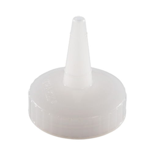 Vollrath 2813-13 Clear Standard Mouth Squeeze Bottle Dispenser Spout Cap