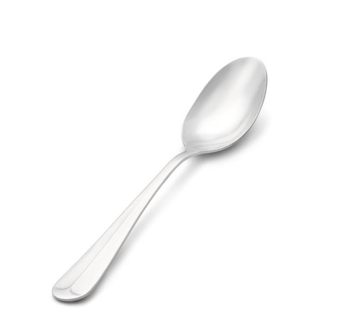 Vollrath 48101 7" Stainless Oval Bowl Dessert Spoon Satin Finish Handle QUEEN ANNE Heavyweight Imported Flatware