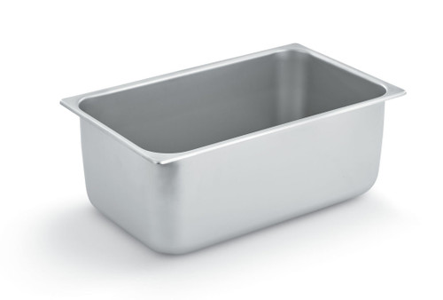 Vollrath S2008D 29.75 Quart Full Size Stainless Steel 20 Gauge Steam Table Pan
