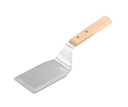 Vollrath 48080 11" Overall Length Stainless with Wood Handle Imported Hamburger Turner