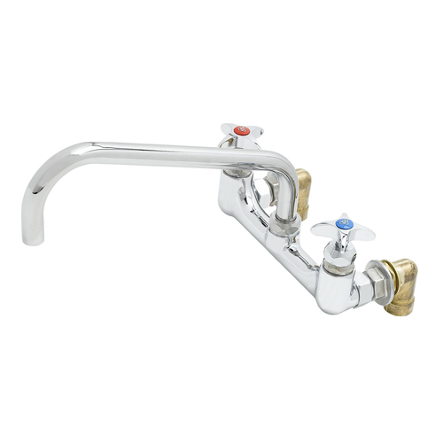 T&S Brass B-0290-AM Wall Mount 8" Adjustable Centers Sink Mixing Faucet