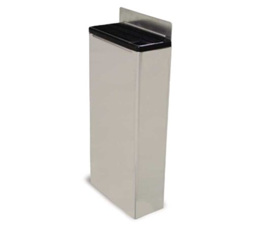 Omcan USA 12902 Stainless Steel Black Plastic Insert Extra Small Knife Rack