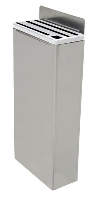 Omcan USA 12922 Stainless Steel White Plastic Insert Knife Rack