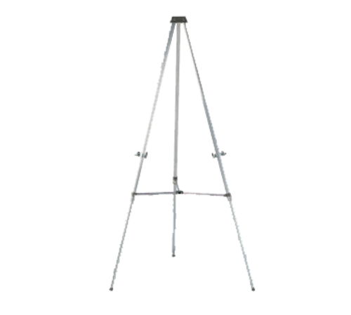 AARCO AE66 66" H Aluminum Telescopic Display Easel