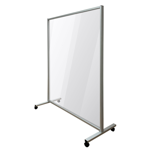 AARCO HAW7260 60" x 72" Acrylic Window Stand By Me II™ Protection Shield