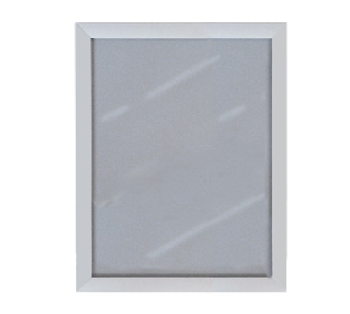 AARCO SN1411 11" W x 14" H Lightweight Aluminum Satin Anodized Wall Mounted Snap Frame