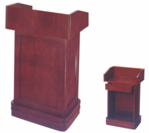 AARCO POD-1 29.13" W Hardwood Frame Podium
