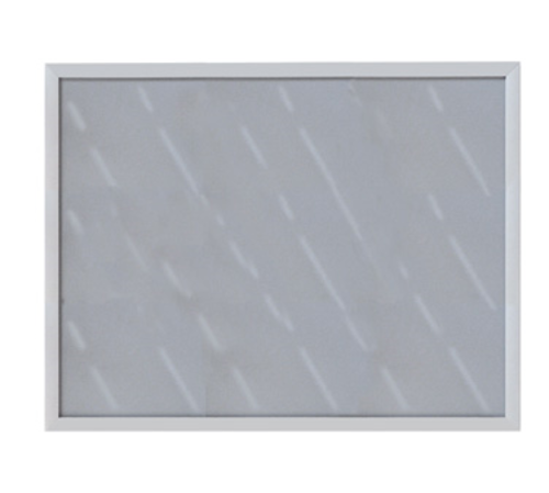AARCO SN2228 28" W x 22" H Lightweight Aluminum Satin Anodized Snap Frame