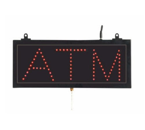 AARCO ATM10S 16.13"W x 6.75"H "ATM" (3) Display Modes LED Sign