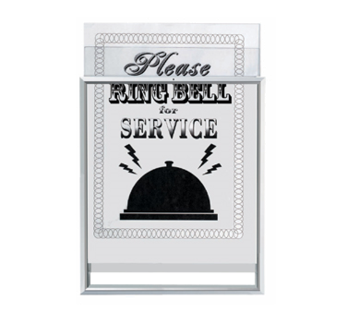 AARCO OT2217 22" W x 17" H Aluminum Insta Frame Sign or Poster Holder