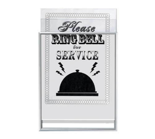 AARCO OT2822 22" W x 28" H Aluminum Insta Frame Sign or Poster Holder