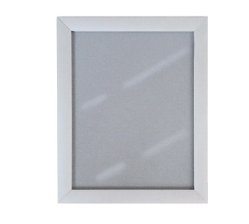 AARCO SN1185 8.5" W x 11" H Lightweight Aluminum Satin Anodized Snap Frame
