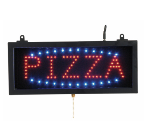AARCO PIZ01S 16.13"W x 6.75"H "PIZZA" (3) Display Modes LED Sign