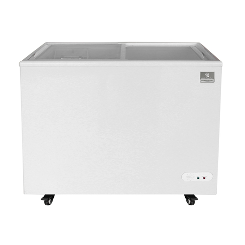 Kelvinator KCNF073WS 7 Cu. Ft. White Ice Cream Display Freezer - 115 Volts