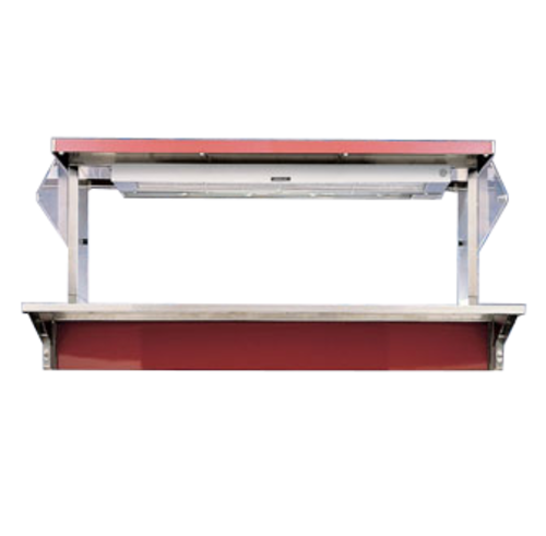 Vollrath 36401 46" for 4-Series Signature Server with Stainless Steel Countertops Cayenne Heat Strip