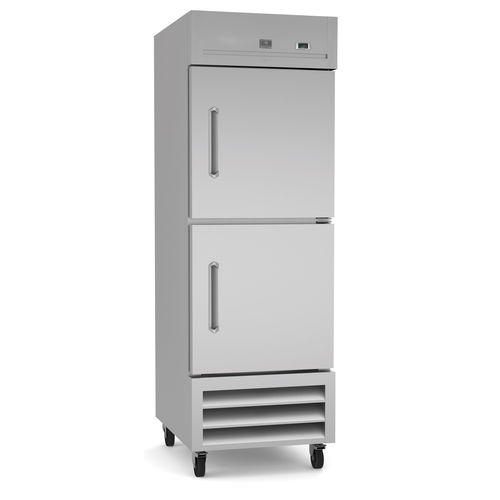 Kelvinator KCHRI27R2HDF 23 Cu. Ft. Stainless Steel One-Section Reach-in Freezer - 115 Volts