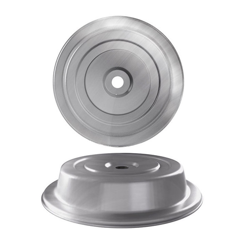FOH DCV004BSS23 11" Dia. Brushed Stainless Steel Round Banquet Plate Cover (12 Each Per Case)