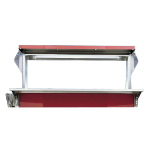 Vollrath 36421 46" for 4-Series Signature Server with Stainless Steel Countertops Units, Bulbs & Lamps Not Included Fluorescent Lights