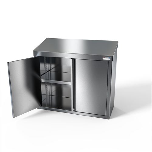NBR Equipment WCH-1530 30" Stainless Steel Enclosed Wall Mount Cabinet