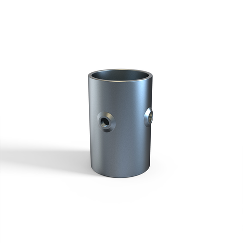 NBR Equipment LS-G 3" H Galvanized Steel Leg Socket