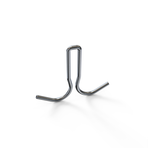 NBR Equipment HK2 Stainless Steel Double Prong Pot Hook