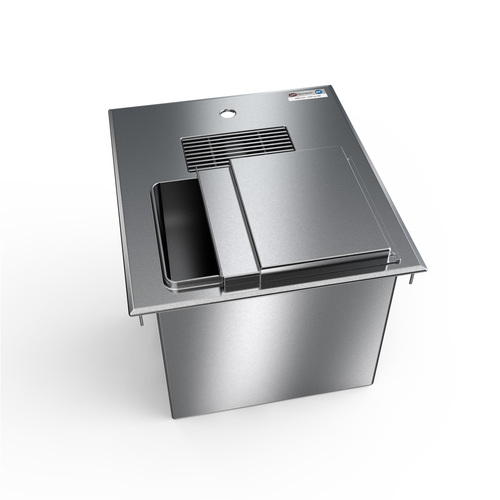 NBR Equipment DIB-1821-WS 21"W x 18"D Stainless Steel Ice & Water Unit