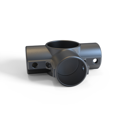 NBR Equipment BR-3 Tubular Rail Support Center Cross Brace Three