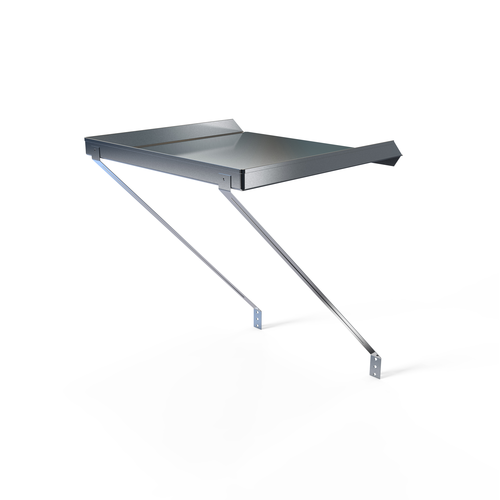 NBR Equipment BDD-1821 18"W x 21"D Stainless Steel Removable Drain Board