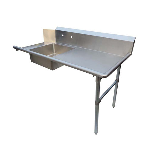 NBR Equipment SDT-48R 48" Soiled Straight Economy Dishtable
