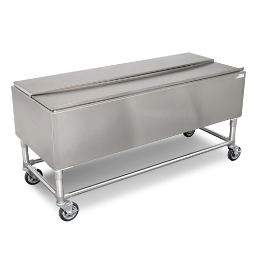 John Boos UBBB-2448 Stainless Steel Mobile Ice Chest