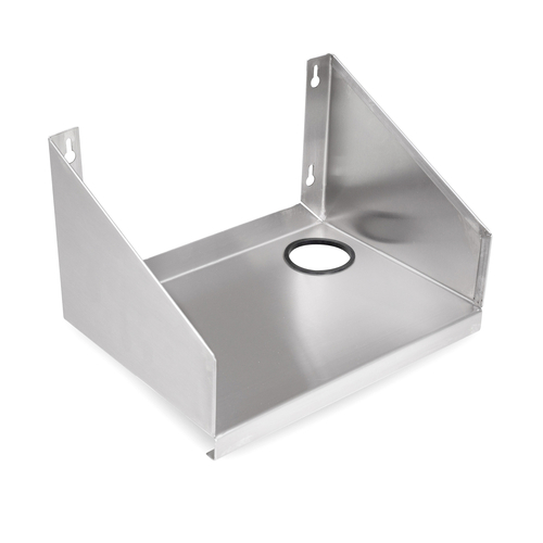 John Boos UBBSS-18 Stainless Steel Bolt-On Blender Station Shelf