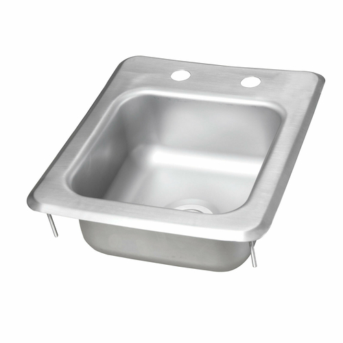 John Boos PB-DISINK090905 12" W x 14" D x 5" H Stainless Steel 1 Compartment Pro-Bowl Drop-In Sink