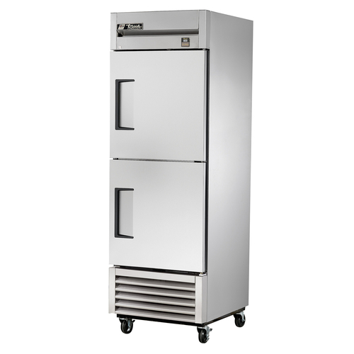 True TS-23F-2-HC 27" W Stainless Steel Solid Door Reach-In Freezer - 115 Volts