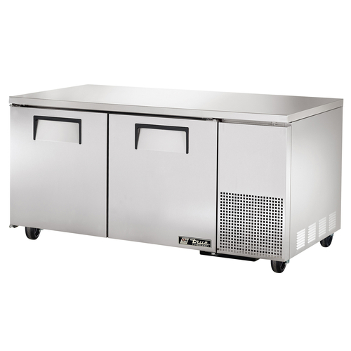 True TUC-67F-HC 67.25" W Stainless Steel Deep Undercounter Freezer - 115 Volts