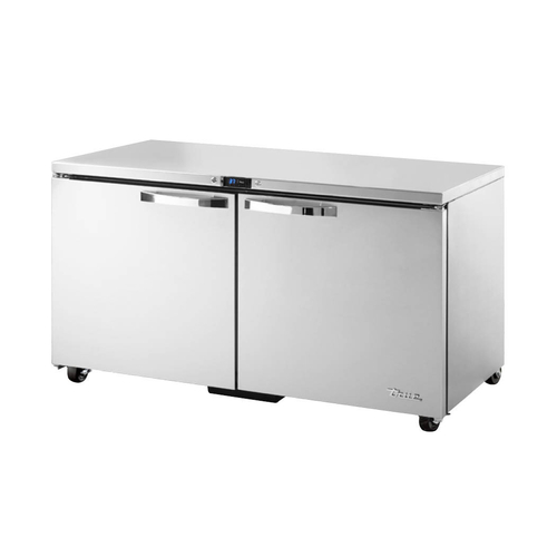 True TUC-60-ADA-HC~SPEC3 Rear Mounted Self-contained Two Section SPEC SERIES Undercounter Refrigerator - 115 Volts