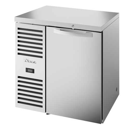 True TBR32-RISZ1-L-S-S-1 32" W Stainless Steel Solid Refrigerated Back Bar Cooler