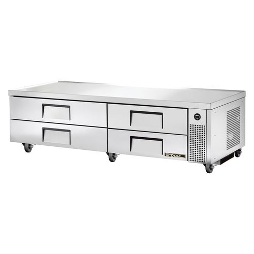 True TRCB-82 82.38" W 4 Drawers Refrigerated Chef Base