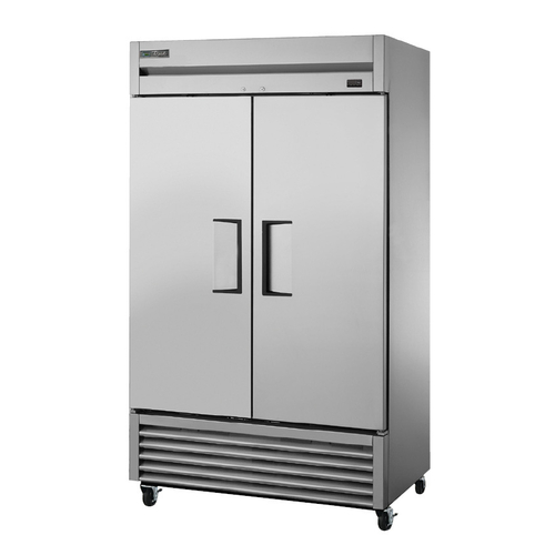 True TS-43F-HC 47" W Stainless Steel Solid Doors Reach-In Freezer - 115 Volts