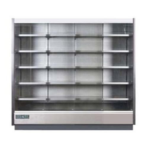 MVP Group KGV-MO-4-R 99.3" W Vertical Hydra-Kool High Volume Refrigerated Open Merchandiser - 115 Volts